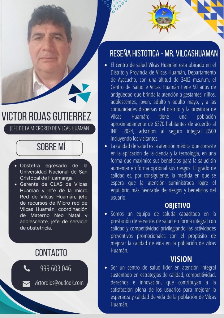 JEFE MICRORED VILCAS